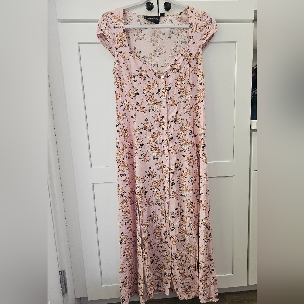 **SOLD**MinkPink Cottagecore Floral Dress, Sz S